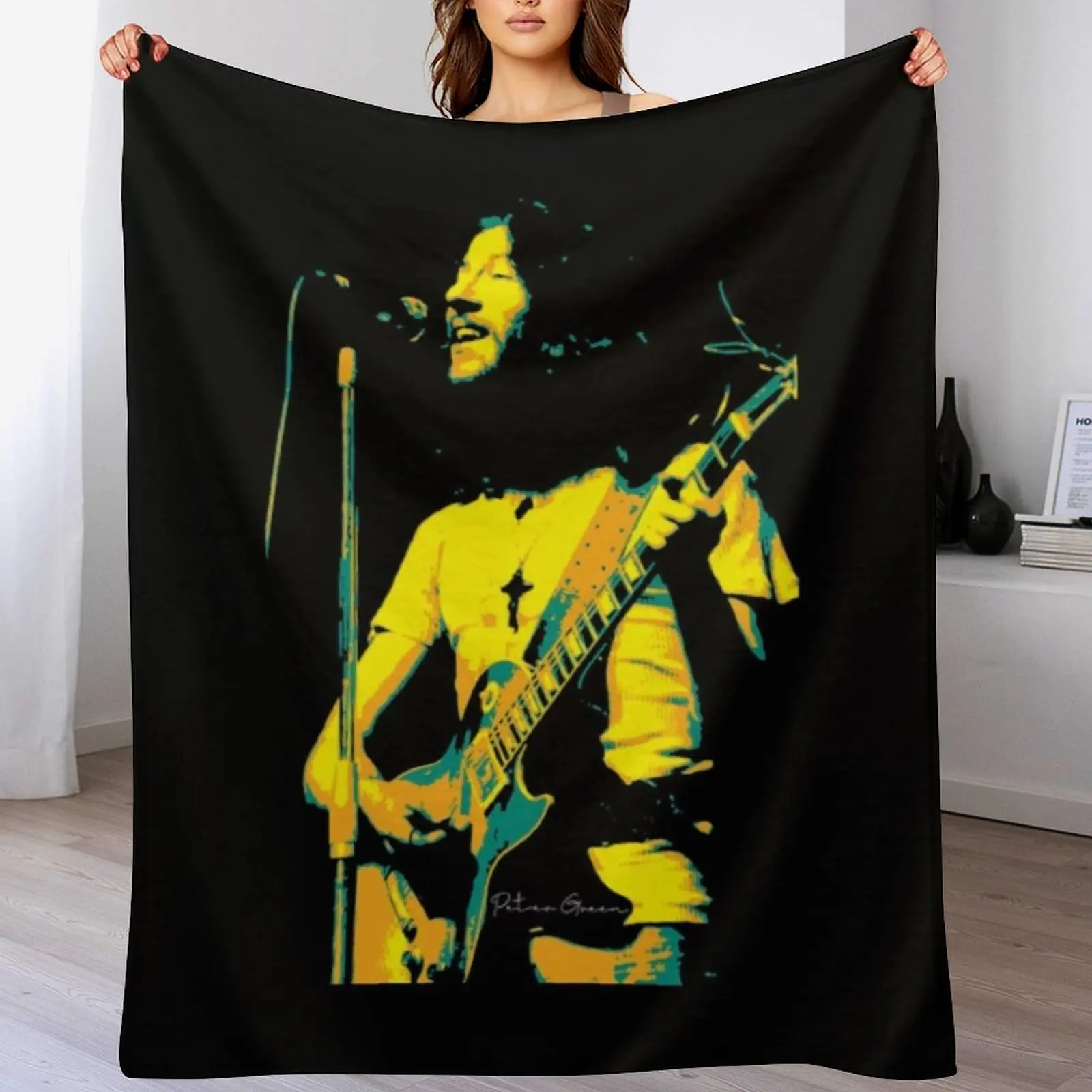 Peter Green T-ShirtPeter Green. Peter Allen Greenbaum. an English blues rock singer-songwriter and guitarist. the Throw Blanket
Peter Green T-ShirtPeter Green. Peter Allen Greenbaum. an English blues rock singer-songwriter and guitarist. the Throw Blanket