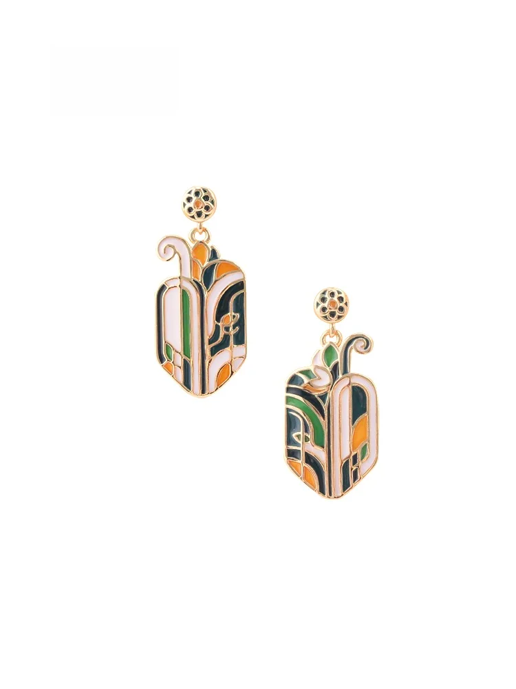Sumni Original Artistic Block Patchwork 18K Gold Plated Summer Earrings Ethnic Flavor Fashion Jewelry Earring Drop
Sumni Original Artistic Block Patchwork 18K Gold Plated Summer Earrings Ethnic Flavor Fashion Jewelry Earring Drop