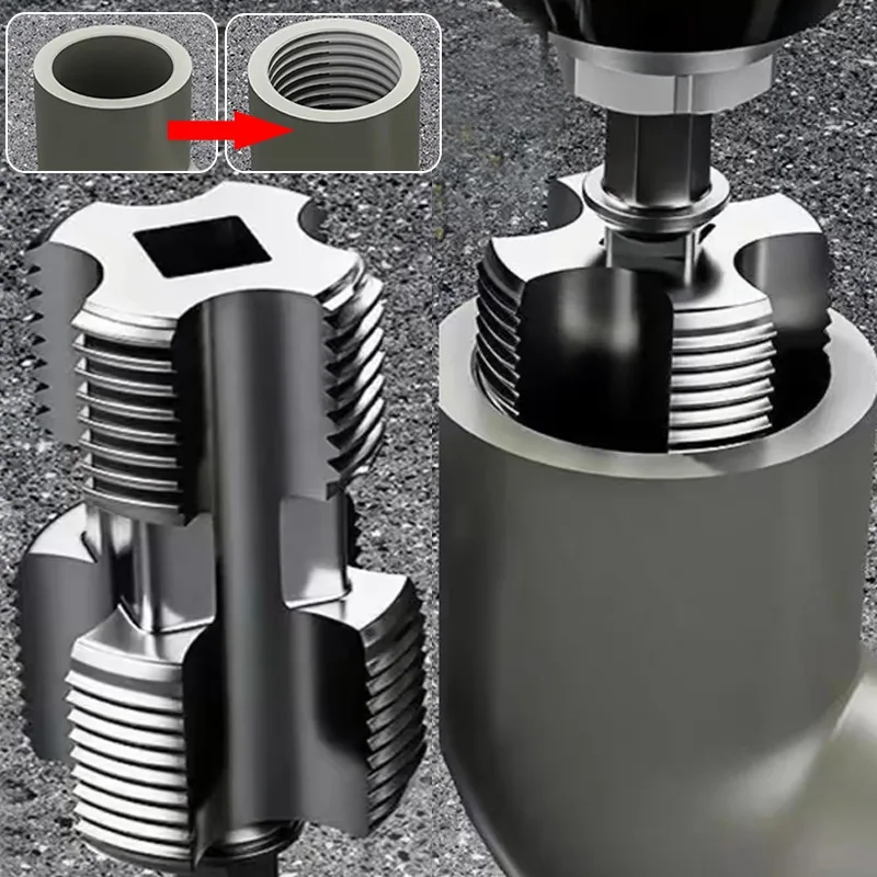 4/6 Points Water Pipe Inner Hole Openers Aluminum Alloy PVC Pipe Internal Thread Openers Universal Internal Pipe Drills Tools
4/6 Points Water Pipe Inner Hole Openers Aluminum Alloy PVC Pipe Internal Thread Openers Universal Internal Pipe Drills Tools