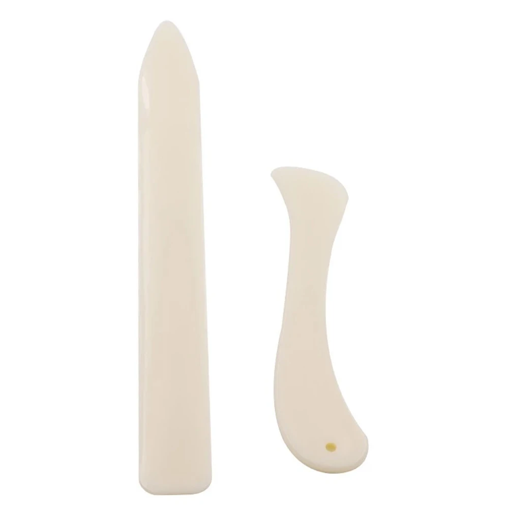 2PCS Natural Bone Folder Multifunctional DIY Leather Craft Tool Sewing Accessories For Folding Creasing Burinishing Edges
2PCS Natural Bone Folder Multifunctional DIY Leather Craft Tool Sewing Accessories For Folding Creasing Burinishing Edges