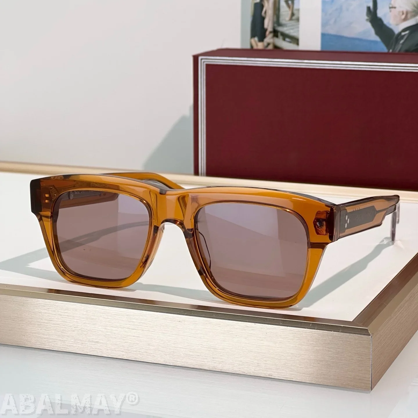JM CLARK 45-22 Top Quality Mens Sunglasses for Women Retro Trend Luxury Acetate Titanium UV400 Designer Sunglasses Frame
JM CLARK 45-22 Top Quality Mens Sunglasses for Women Retro Trend Luxury Acetate Titanium UV400 Designer Sunglasses Frame