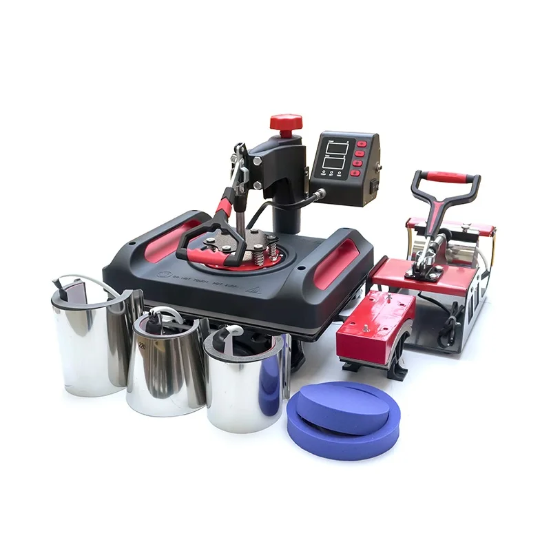 Multifunction 8 in 1 Combo Heat Press Machine Mug Sublimation Machine T-shirt Printing Machine
Multifunction 8 in 1 Combo Heat Press Machine Mug Sublimation Machine T-shirt Printing Machine