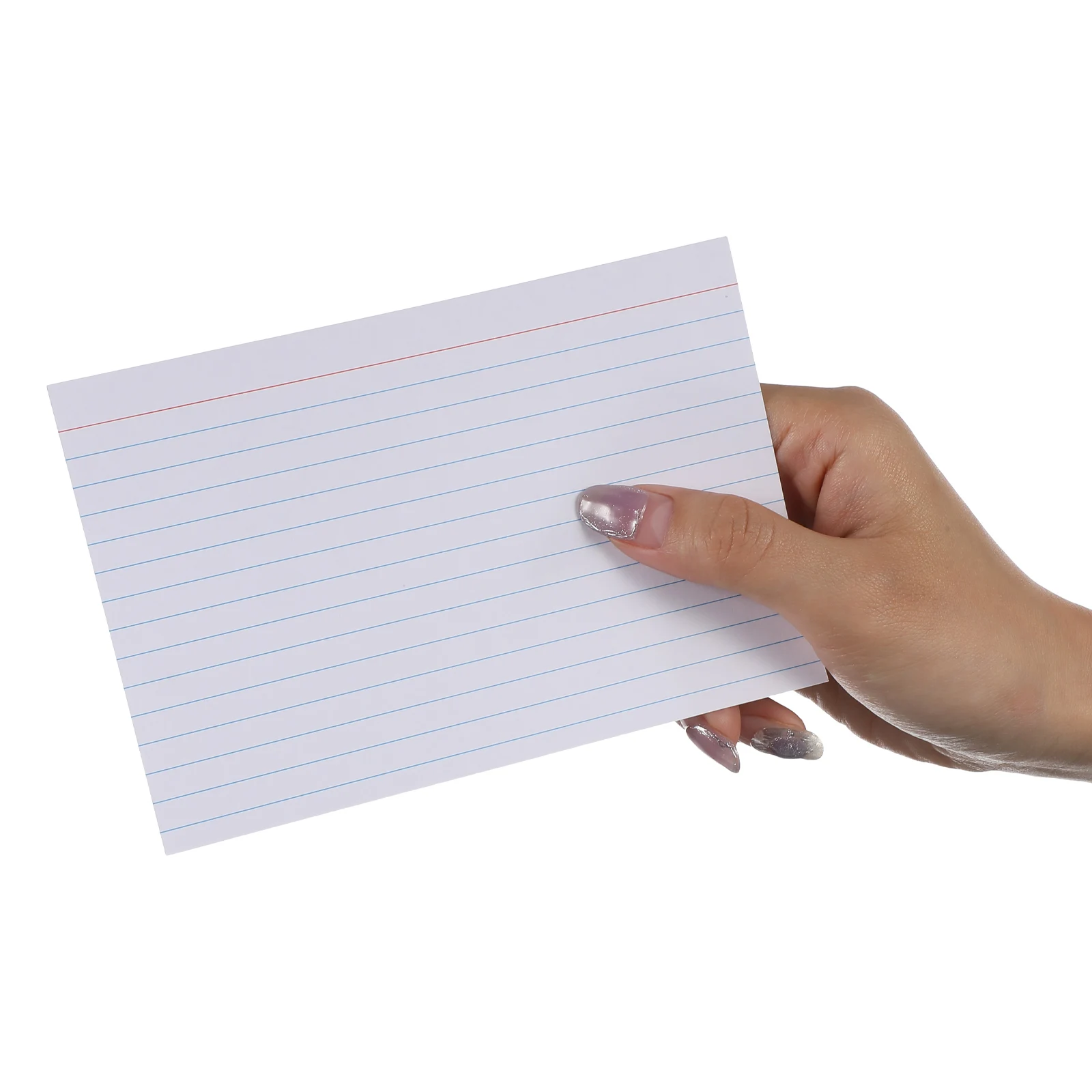 200pcs Index Lined Note Cards Portable Study Supplies Large Blank Notepad Flash Cards Vocabulary Practice Student Memorizing
200pcs Index Lined Note Cards Portable Study Supplies Large Blank Notepad Flash Cards Vocabulary Practice Student Memorizing