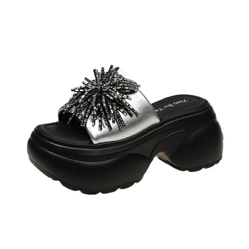 Women's Slippers Sandals 2026 Summer 8cm High Heels Women Shoes Woman Slippers Summer Sandals Casual Shoes
Women's Slippers Sandals 2026 Summer 8cm High Heels Women Shoes Woman Slippers Summer Sandals Casual Shoes
