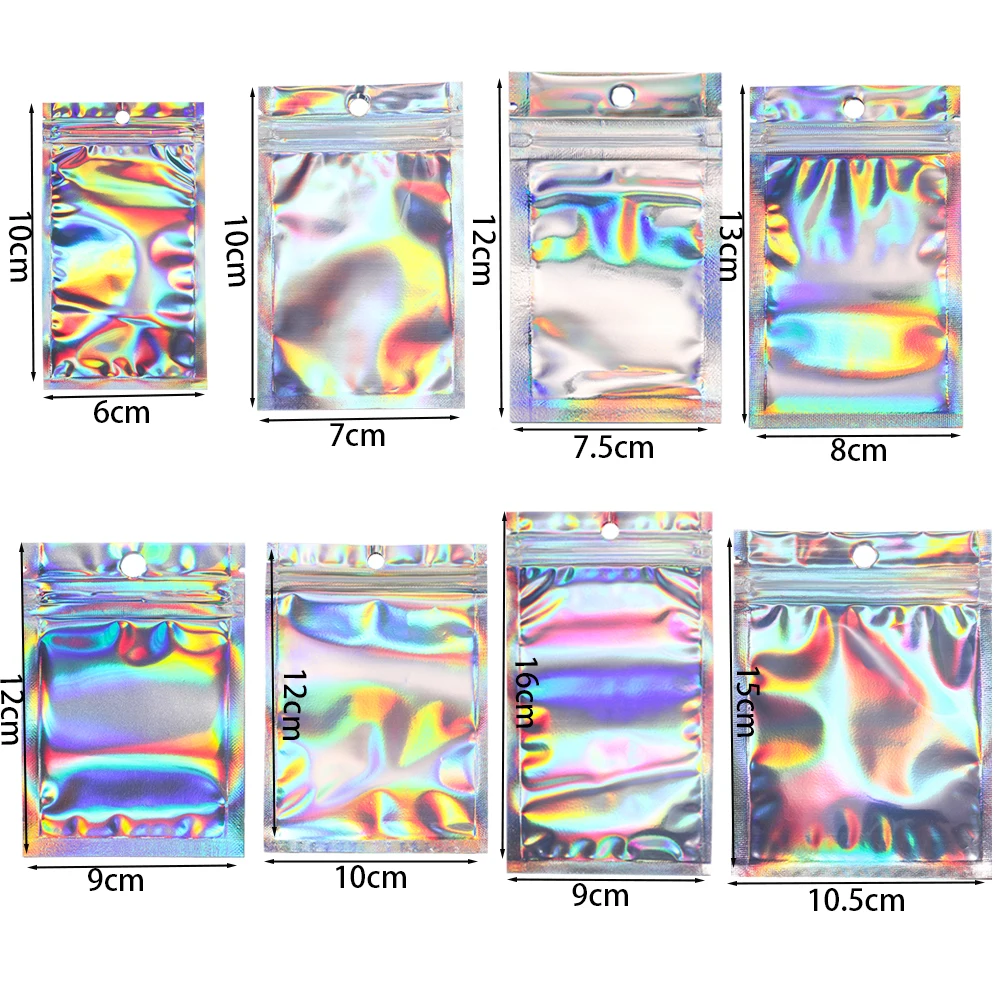 50Pcs Self-Sealing Laser Small Plastic Bags for Jewelry Pouch with Clear Display Window DIY Jewelry Packaging Gift Storage Bag
50Pcs Self-Sealing Laser Small Plastic Bags for Jewelry Pouch with Clear Display Window DIY Jewelry Packaging Gift Storage Bag