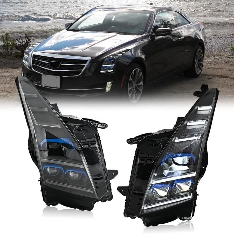 1 комплект фар в сборе для Cadillac ATS 2013-2018 с последовательным светодиодом для анимации запуска (Obsidian Night Edition)
1 комплект фар в сборе для Cadillac ATS 2013-2018 с последовательным светодиодом для анимации запуска (Obsidian Night Edition)