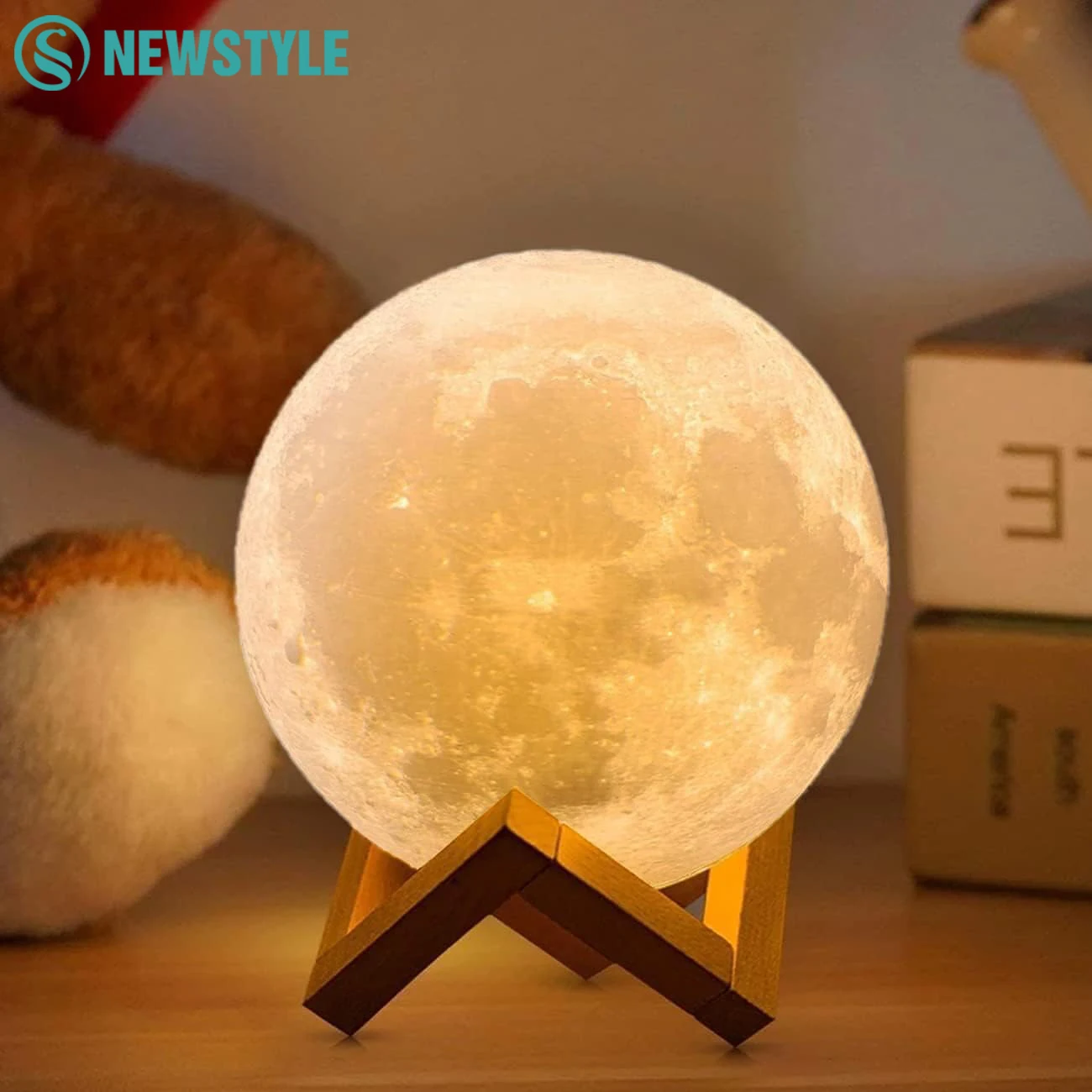 16 Colors LED Night Light For Kids 3D Printing Moon Light Remote Touch Control Moon Lamp For Kid Friend Birthday Gift
16 Colors LED Night Light For Kids 3D Printing Moon Light Remote Touch Control Moon Lamp For Kid Friend Birthday Gift