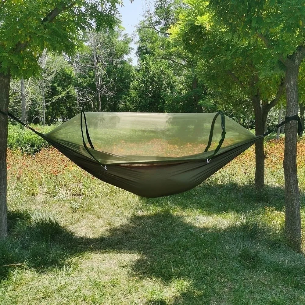 Anti-Mosquito Mosquito Net Hammock Breathable Ultra-Light Camping Hammock Anti-Rollover Swing Design Portable Hammock Hiking
Anti-Mosquito Mosquito Net Hammock Breathable Ultra-Light Camping Hammock Anti-Rollover Swing Design Portable Hammock Hiking
