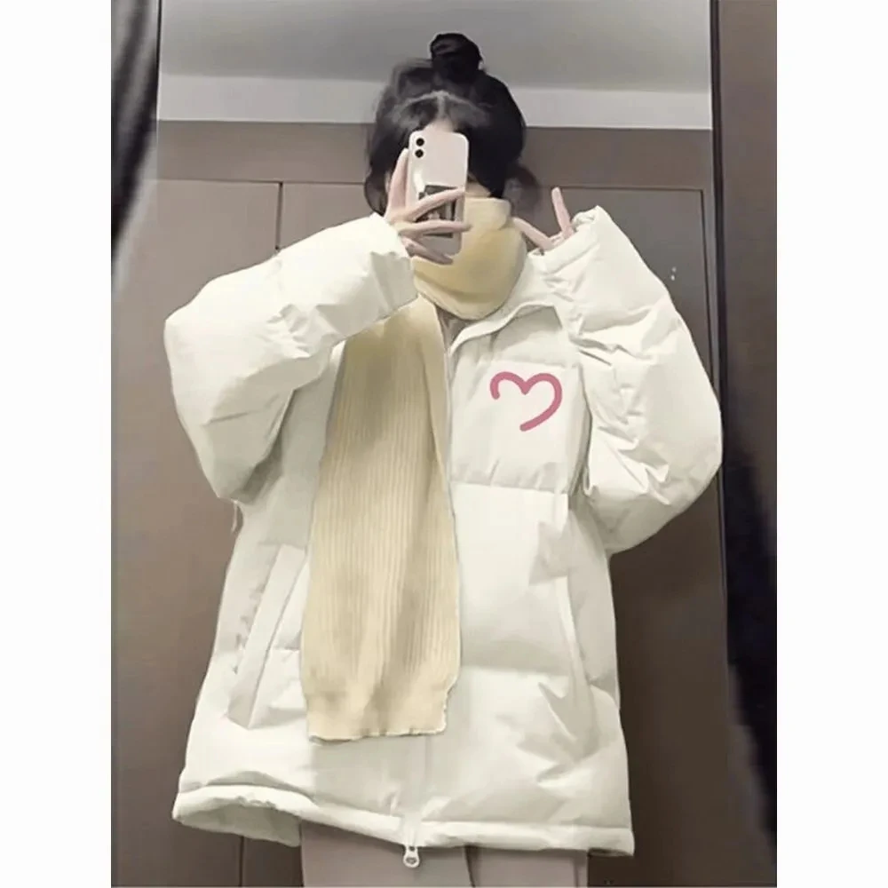 Свободная корейская зимняя хлопковая куртка для женщин, объемная пуховая хлопковая куртка для женщин, теплая и толстая хлопковая куртка, женское толстое пальто
Свободная корейская зимняя хлопковая куртка для женщин, объемная пуховая хлопковая куртка для женщин, теплая и толстая хлопковая куртка, женское толстое пальто