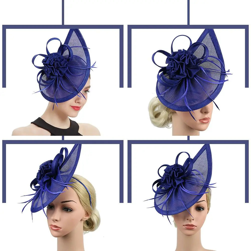 Retro Women Headb Bridal Bridesmaid Hats For Tea Party Wedding Hair Accessory Blue Headdress Tea Party Prom Birthday
Retro Women Headb Bridal Bridesmaid Hats For Tea Party Wedding Hair Accessory Blue Headdress Tea Party Prom Birthday