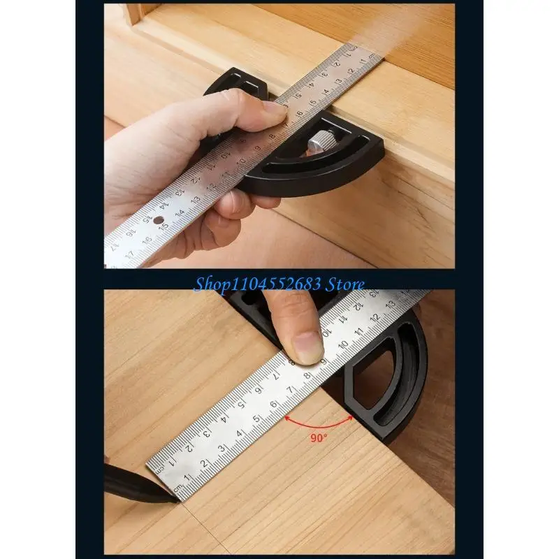Y6GD Aluminum Alloy Metal Foldable Ruler Woodworking Folding Simple-Design Stationery
Y6GD Aluminum Alloy Metal Foldable Ruler Woodworking Folding Simple-Design Stationery