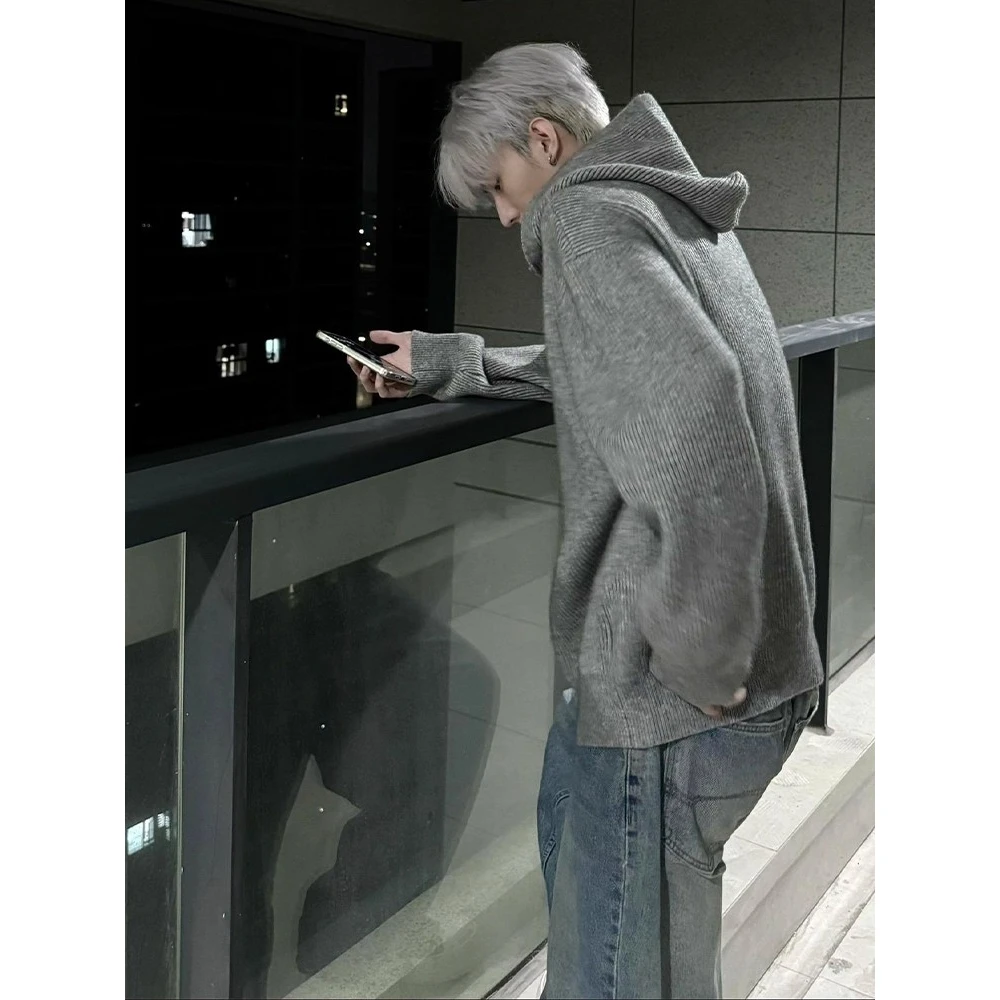 American Retro ey Hooded Men's Knitwear f Zip Cleanfit Base Layer Top Casual Long Sve Polyester Fiber Warmth Inner Wear
American Retro ey Hooded Men's Knitwear f Zip Cleanfit Base Layer Top Casual Long Sve Polyester Fiber Warmth Inner Wear