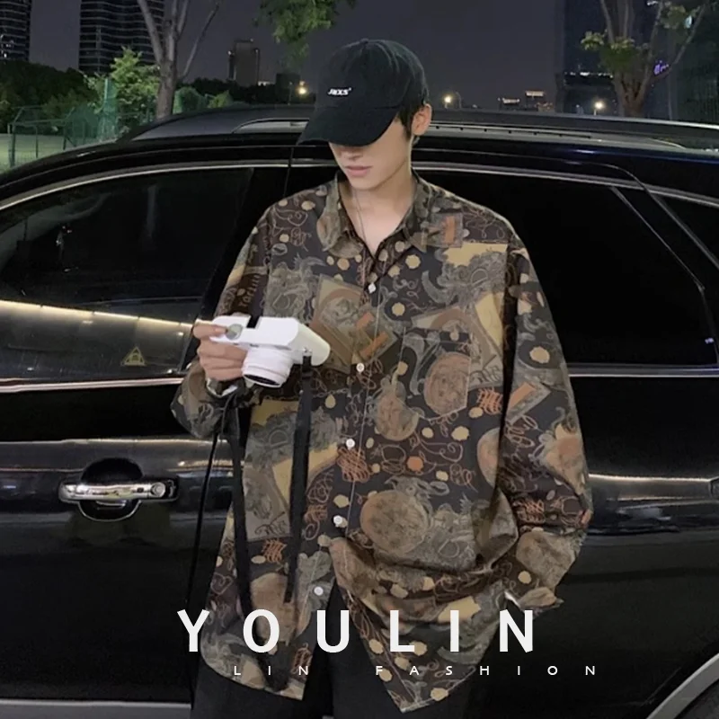 Мужская куртка в стиле барокко с цветочным принтом, защита от солнца, винтажный стиль 80-х, повседневная, для мальчиков, Cleanfit
Мужская куртка в стиле барокко с цветочным принтом, защита от солнца, винтажный стиль 80-х, повседневная, для мальчиков, Cleanfit