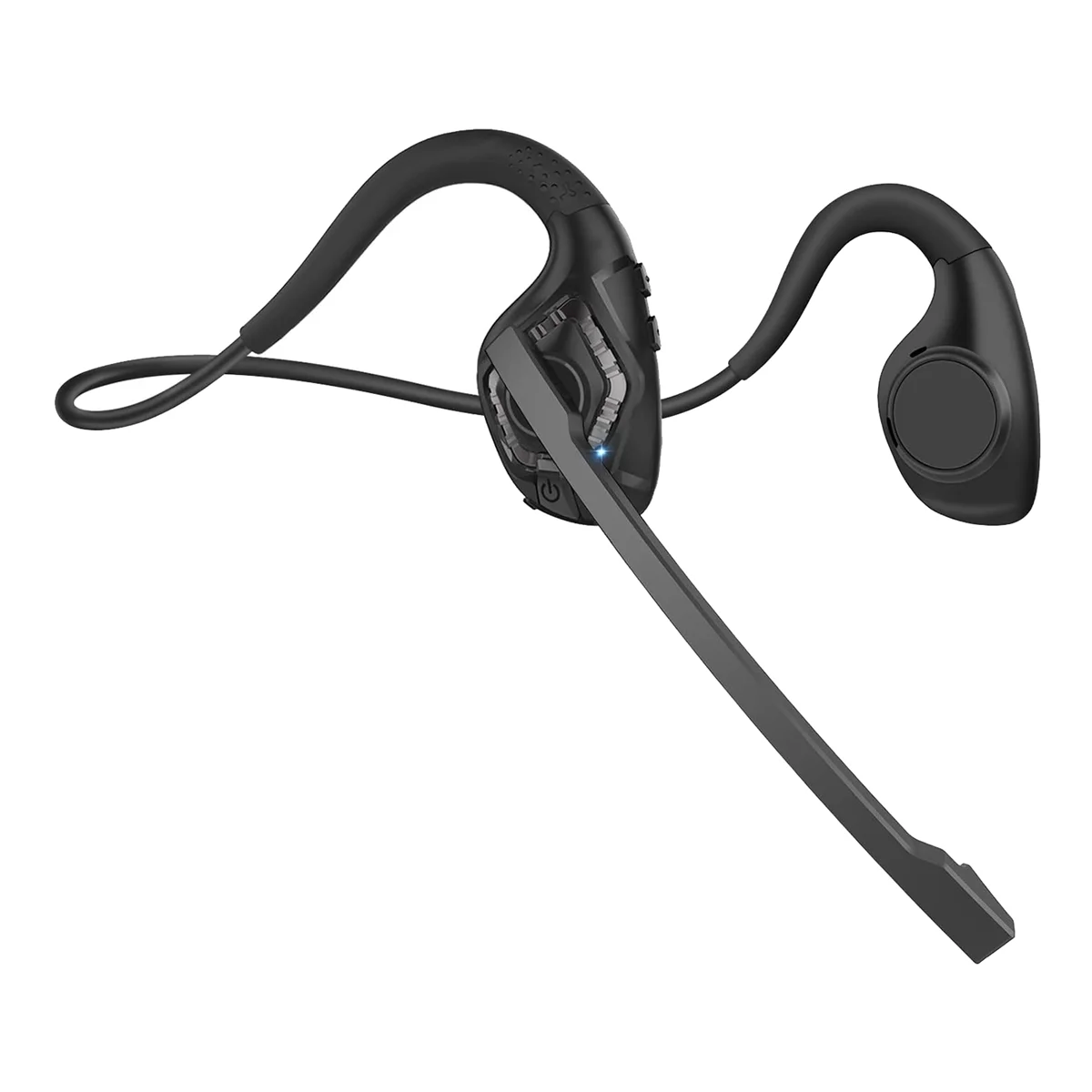 Bluetooth Headset with Microphone,Open Ear Headphones Wireless Noise Cancelling Headset for Office Driving Work Home
Bluetooth Headset with Microphone,Open Ear Headphones Wireless Noise Cancelling Headset for Office Driving Work Home