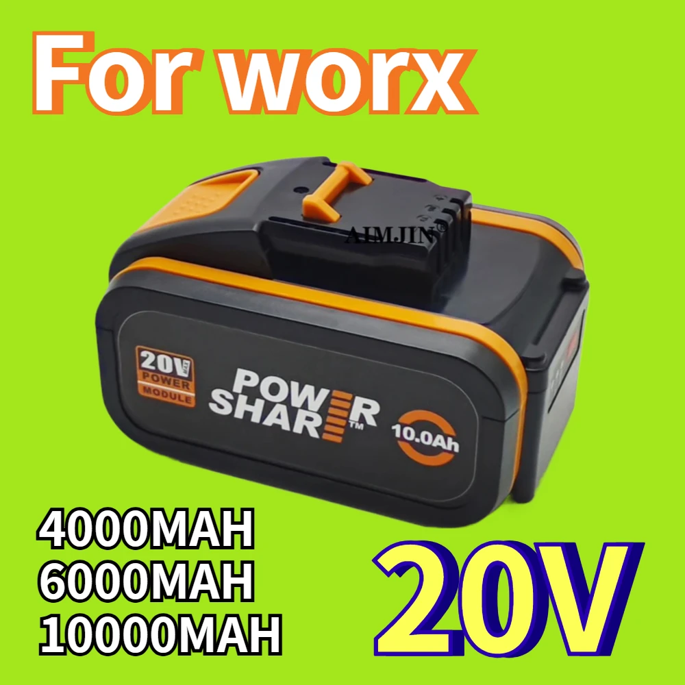 for worx 20V 10.0Ah Lithium battery Rechargeable WA3553 WA3551 WA3553.1 WA3570 for All WORX Electric and Garden Tools
for worx 20V 10.0Ah Lithium battery Rechargeable WA3553 WA3551 WA3553.1 WA3570 for All WORX Electric and Garden Tools