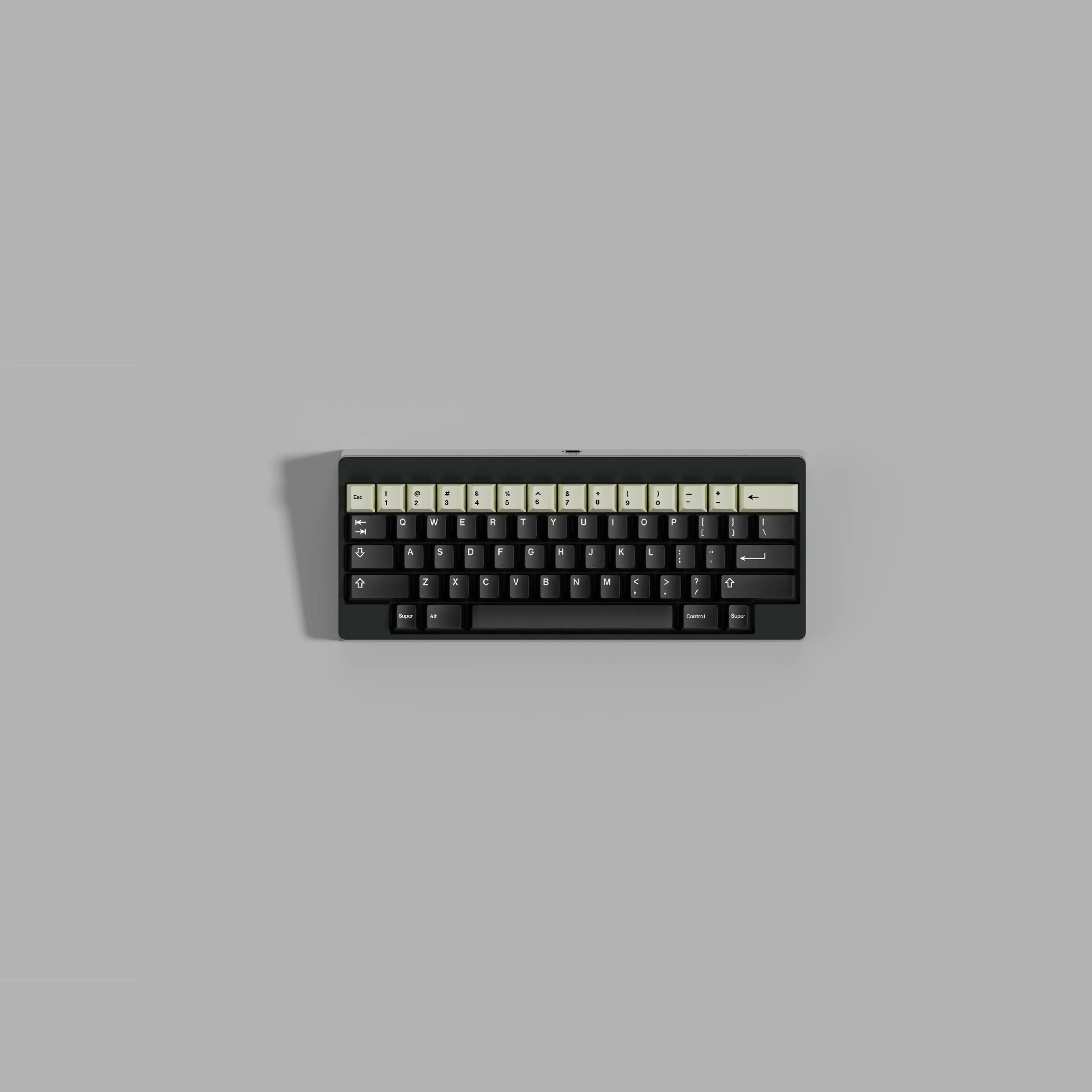 Graphite theme five-sided sublimation customized keycap with 7U split space, double B
Graphite theme five-sided sublimation customized keycap with 7U split space, double B