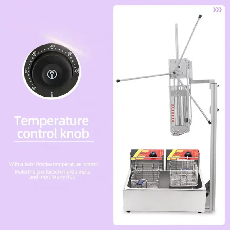 Commercial Portle V/V Automatic Fritters Maker With Nozzl
