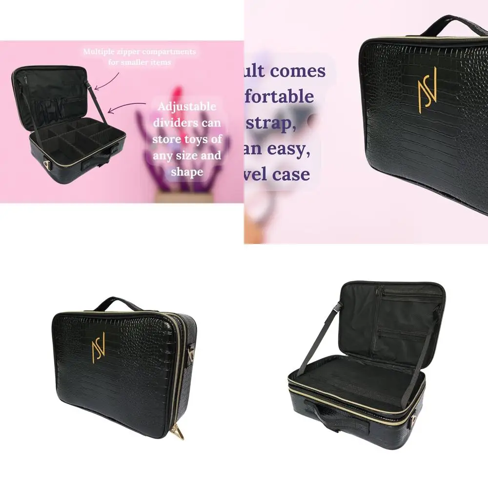 Надежный органайзер для игрушек для взрослых с регулируемыми секциями, запирающимися молниями и кабелем.
Надежный органайзер для игрушек для взрослых с регулируемыми секциями, запирающимися молниями и кабелем.