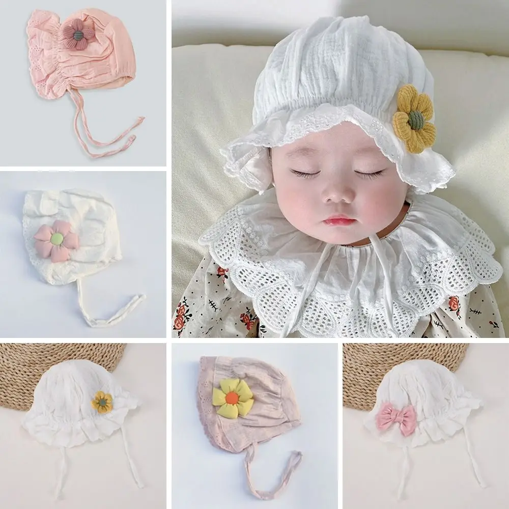 Anti-UV Soft Lace Ruffle Hat Cotton Breathable Lacing Cap Multiple Colors Sun Hat Summer
Anti-UV Soft Lace Ruffle Hat Cotton Breathable Lacing Cap Multiple Colors Sun Hat Summer