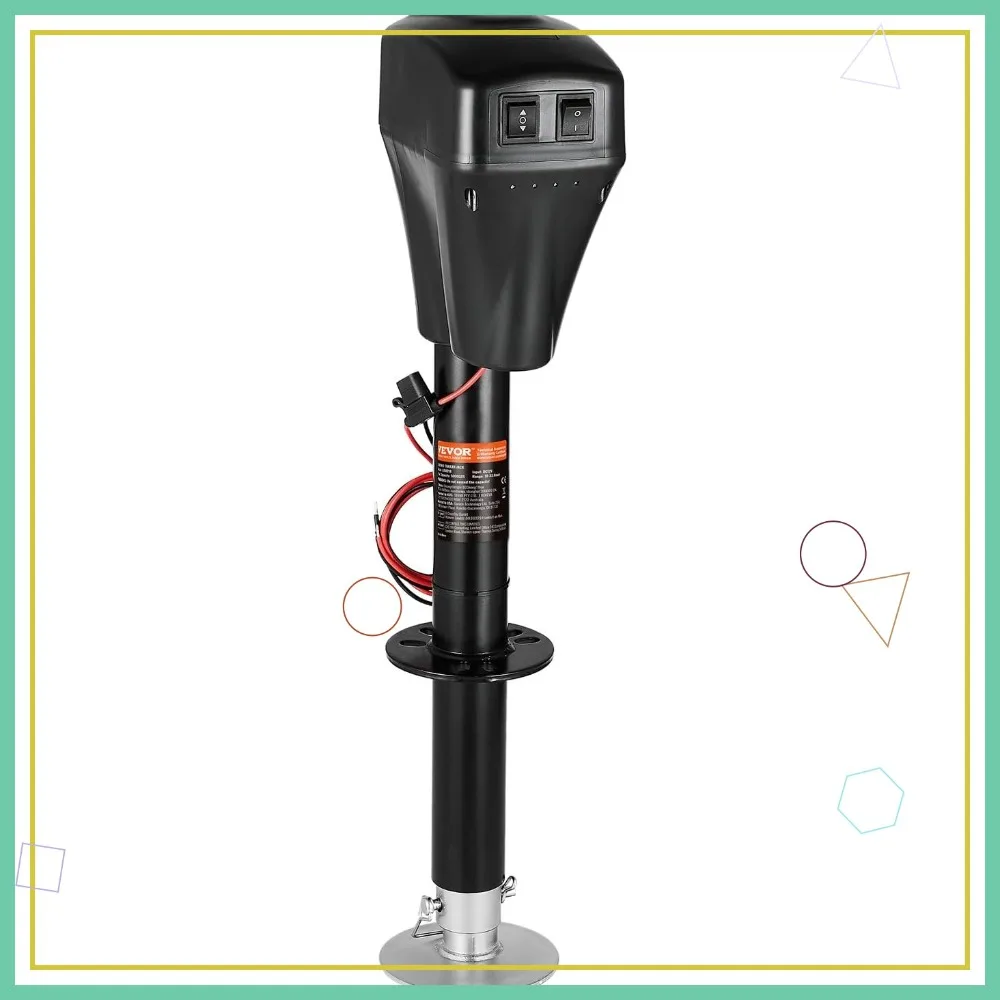 Электрический домкрат для прицепов повышенной грузоподъемности (5000 фунтов) с ручным приводом, всепогодным чехлом, подъемом 10-28,3 дюйма для автодомов и кемперов
Электрический домкрат для прицепов повышенной грузоподъемности (5000 фунтов) с ручным приводом, всепогодным чехлом, подъемом 10-28,3 дюйма для автодомов и кемперов