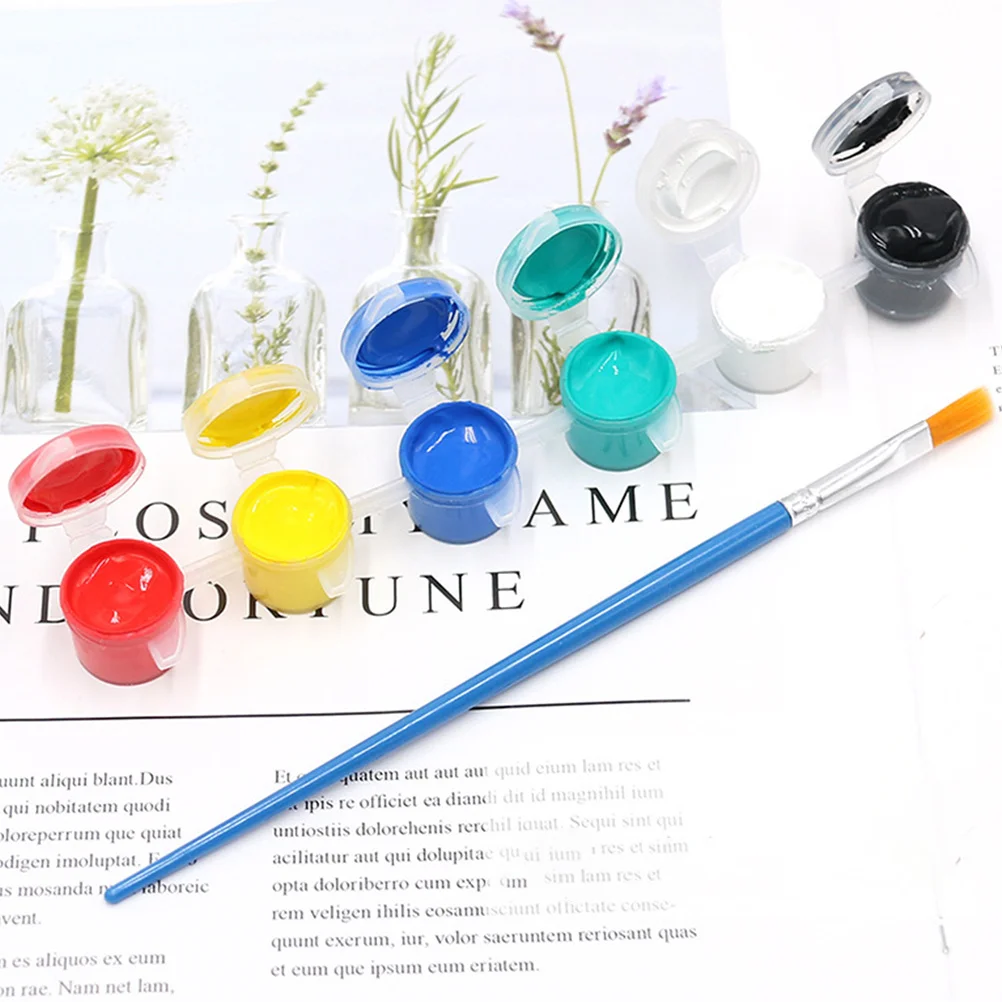12 Colors Acrylic Paint Kit Craft Pigment Lightweight Kids Painting DIY Watercolor Art Supplies Students Artists Beginners
12 Colors Acrylic Paint Kit Craft Pigment Lightweight Kids Painting DIY Watercolor Art Supplies Students Artists Beginners