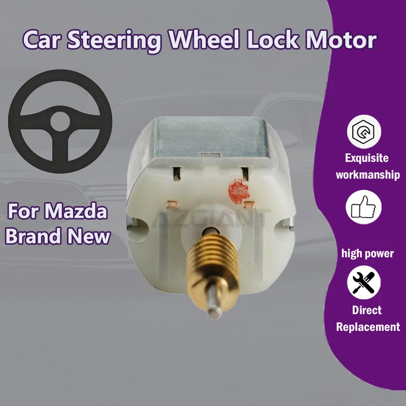 AZGIANT 13800 RPM Car Steering Column Lock motor For 2017-2022 Mazda CX-4 MK1 strong power 0.11A carbon brush tool
AZGIANT 13800 RPM Car Steering Column Lock motor For 2017-2022 Mazda CX-4 MK1 strong power 0.11A carbon brush tool
