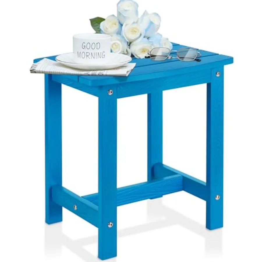 Outdoor Side Table, HIPS Adirondack Small Single Table, Waterproof Square Outside Table, Balcony Modern End Tables for Patio, P
Outdoor Side Table, HIPS Adirondack Small Single Table, Waterproof Square Outside Table, Balcony Modern End Tables for Patio, P