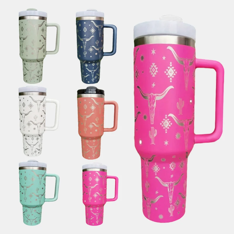 40 oz thermos cup with handle and straw lid stainless steel insulated travel cup outdoor thermos cup laser goat cup 6 colors
40 oz thermos cup with handle and straw lid stainless steel insulated travel cup outdoor thermos cup laser goat cup 6 colors