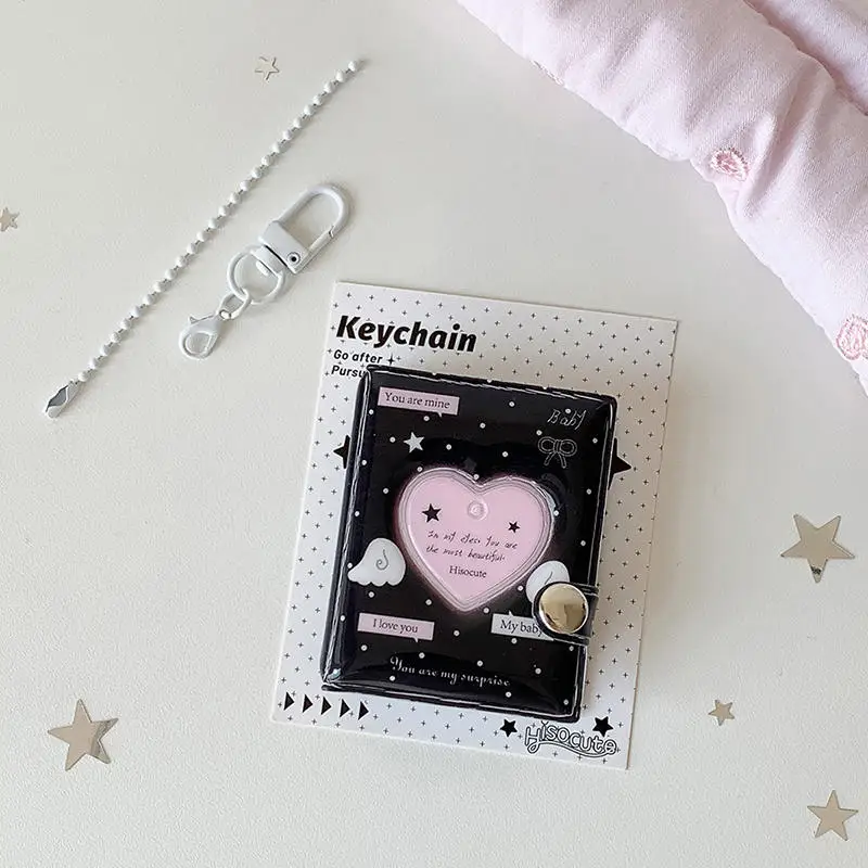 Korean Simple 2-Inch Heart Card Holder Cute Girls Idol Photos Card Album Fashion Bag Pendant Accessories Decoration Gifts
Korean Simple 2-Inch Heart Card Holder Cute Girls Idol Photos Card Album Fashion Bag Pendant Accessories Decoration Gifts