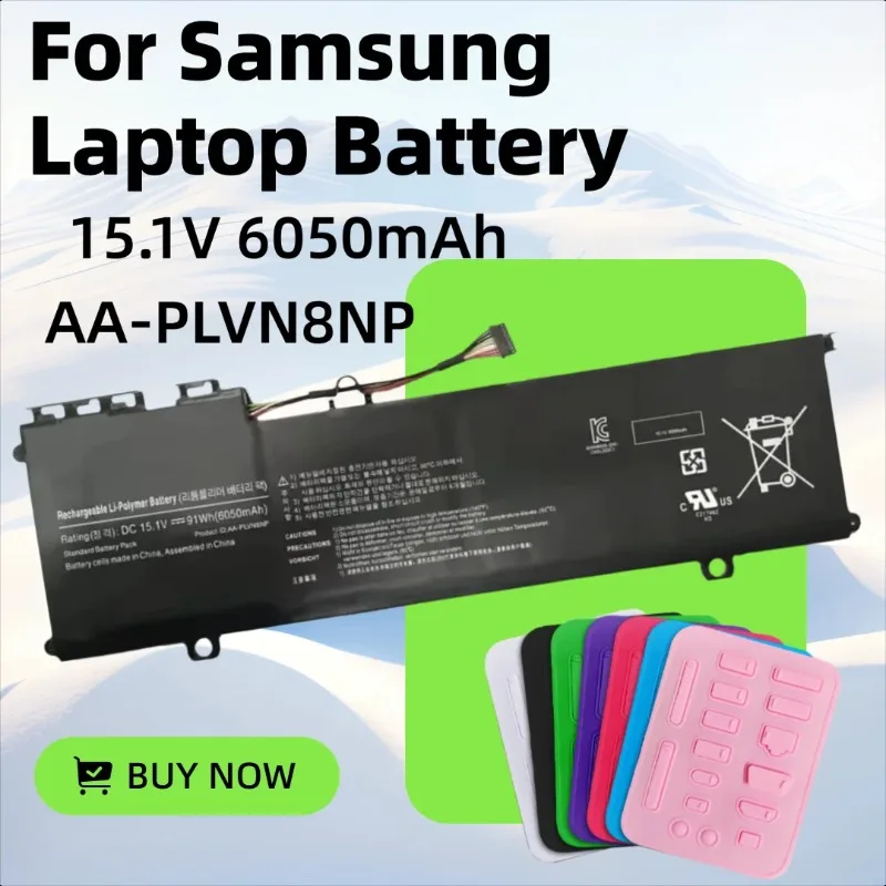 15,1 В, 6050 мАч, 91 Втч AA-PLVN8NP для Samsung ATIV Book 8 780Z5E NP870Z5G NP880Z5E Аккумулятор для ноутбука
15,1 В, 6050 мАч, 91 Втч AA-PLVN8NP для Samsung ATIV Book 8 780Z5E NP870Z5G NP880Z5E Аккумулятор для ноутбука