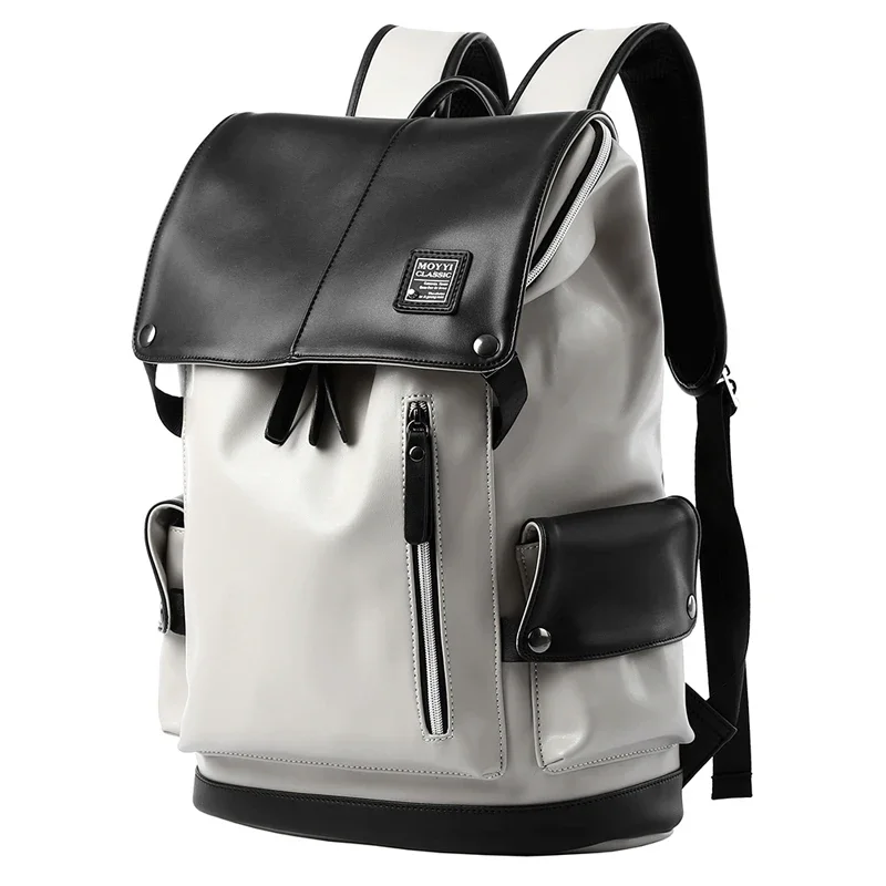 Leather Waterproof Backpacks Men Women Casual Large Capacity Travel Bag Office Commute Computer Bag Trendy College Student Bag
Leather Waterproof Backpacks Men Women Casual Large Capacity Travel Bag Office Commute Computer Bag Trendy College Student Bag