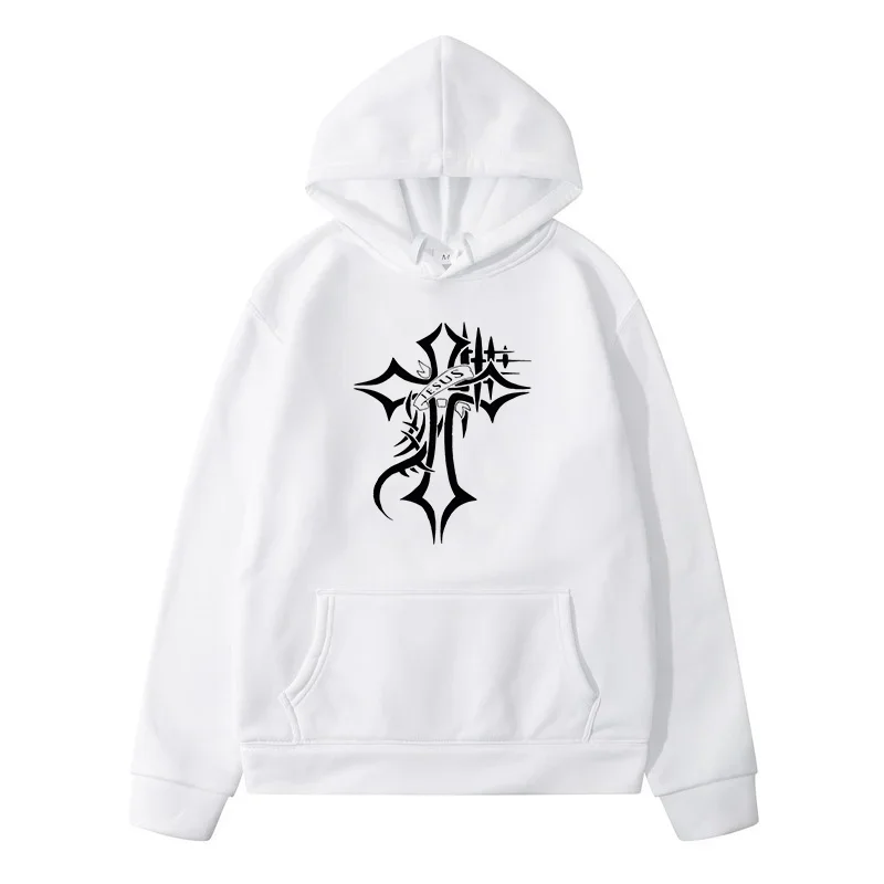 Goth Cross Men's Winter Sweater Sweatshirt New in Hoodies & Sweatshirts Casual Man Hoodie Fashion 2024 Oversized Male Clothes
Goth Cross Men's Winter Sweater Sweatshirt New in Hoodies & Sweatshirts Casual Man Hoodie Fashion 2024 Oversized Male Clothes