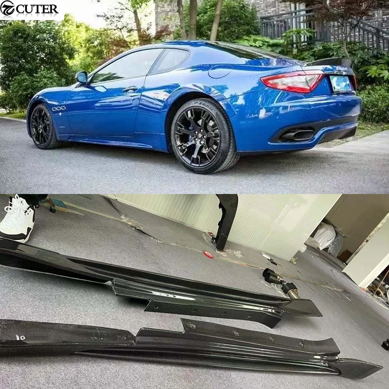 GT GTS Carbon Fiber FRP Side Skirts Side Fenders for Maserati GT GTS Car Body Kit
GT GTS Carbon Fiber FRP Side Skirts Side Fenders for Maserati GT GTS Car Body Kit