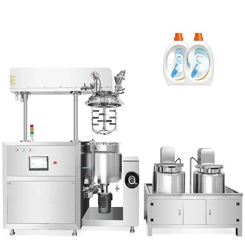 100L/200L/300L External Circulation Homogeneous Emulsifier Cosmetic Freckle Cream PLC Mixing Tank Stainless Steel Vacuum Mixer
100L/200L/300L External Circulation Homogeneous Emulsifier Cosmetic Freckle Cream PLC Mixing Tank Stainless Steel Vacuum Mixer