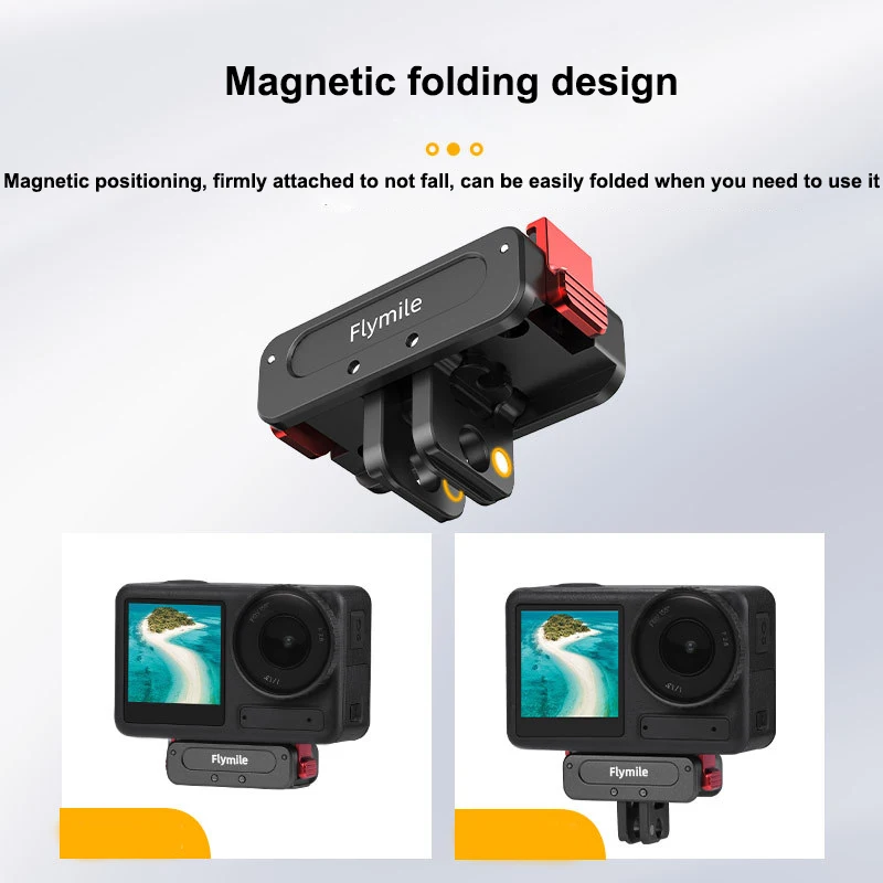 Camera Magnetic Quick Release Adapter Mount with 1/4" Screw for DJI OSMO Action Camera Aluminum Alloy Camera Stand Mount Adapter
Camera Magnetic Quick Release Adapter Mount with 1/4" Screw for DJI OSMO Action Camera Aluminum Alloy Camera Stand Mount Adapter