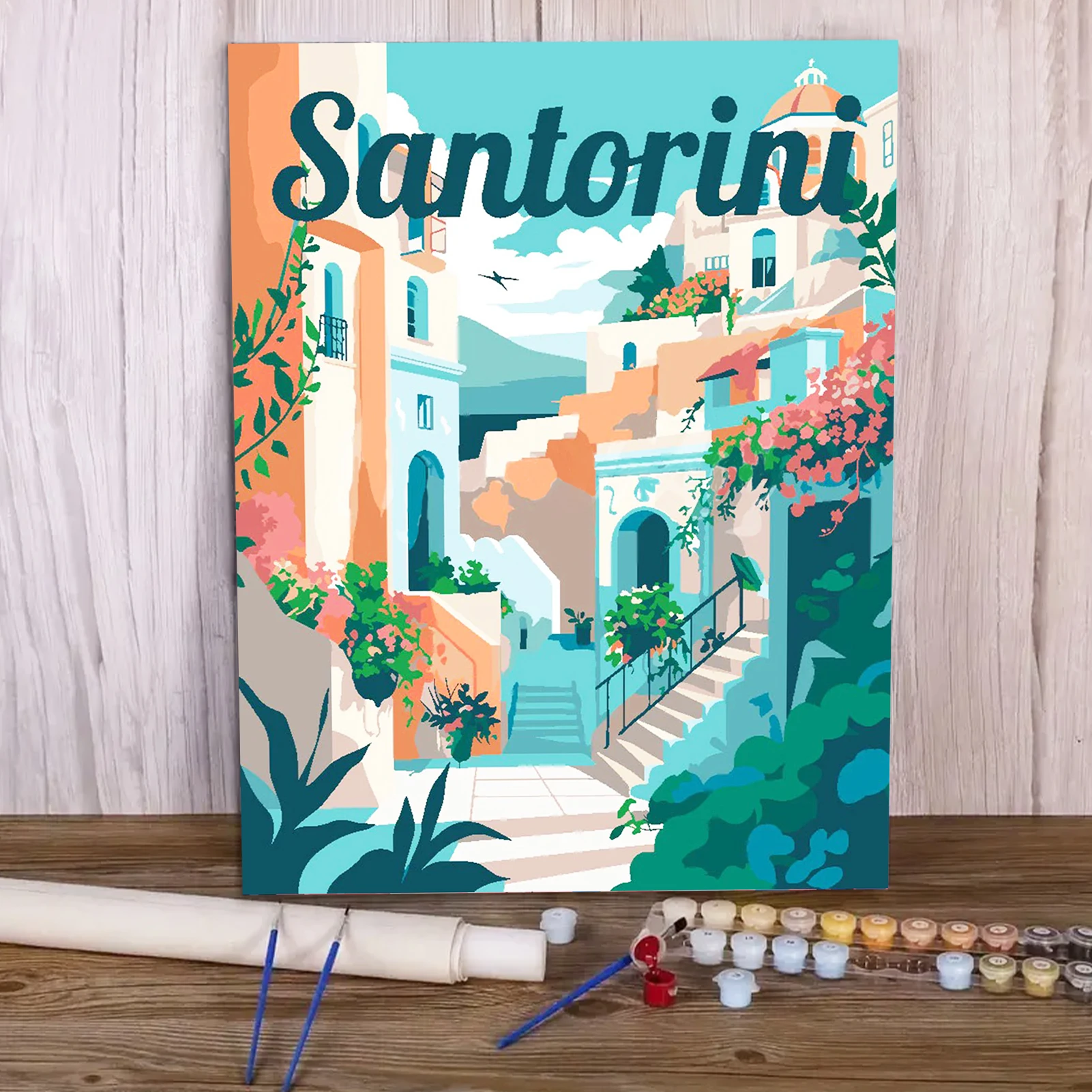 Paint by Numbers - 40x50cm, City Painting Kits for Beginners on Colored Canvas, Easy DIY Art for Home Decor Gift (No Frame)
Paint by Numbers - 40x50cm, City Painting Kits for Beginners on Colored Canvas, Easy DIY Art for Home Decor Gift (No Frame)