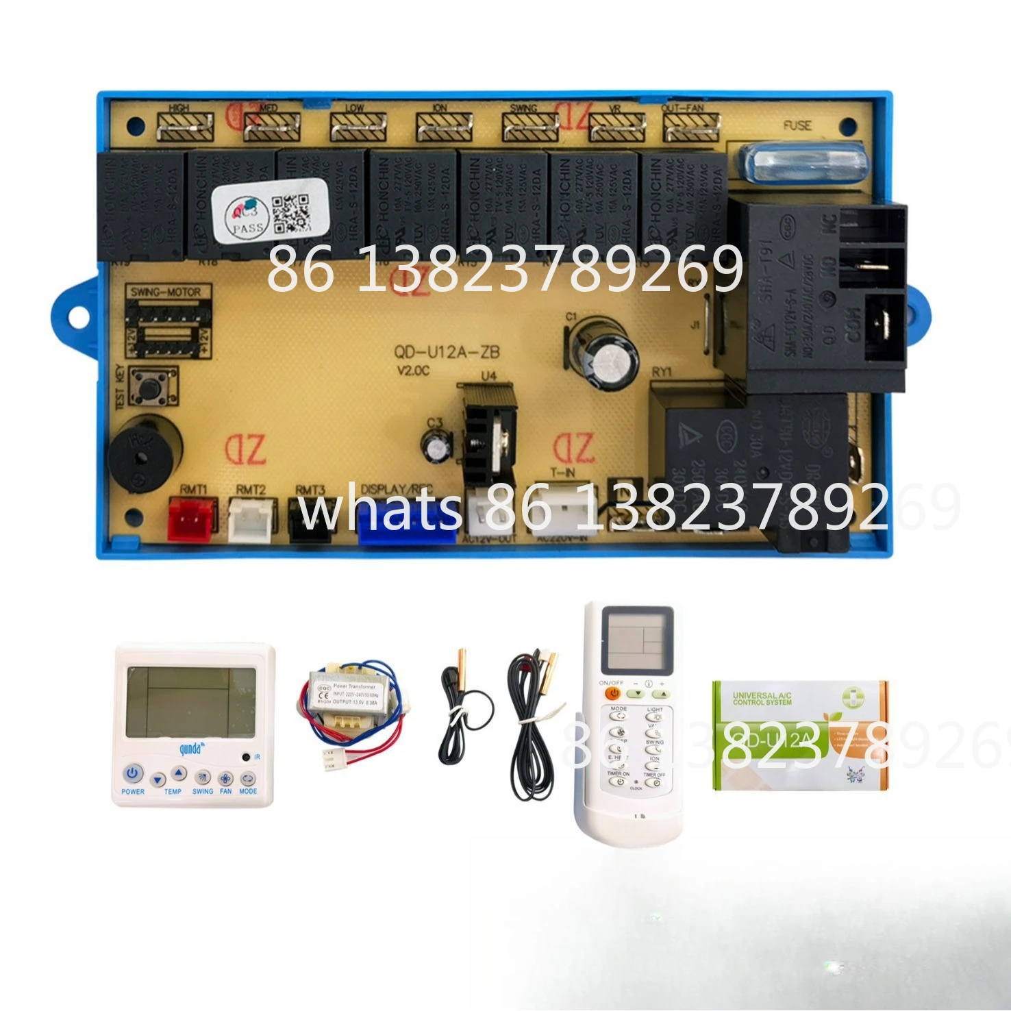 QD-U12A Air Conditioning Main Board Cabinet General Computer Board LCD Universal Conversion Board Display
QD-U12A Air Conditioning Main Board Cabinet General Computer Board LCD Universal Conversion Board Display