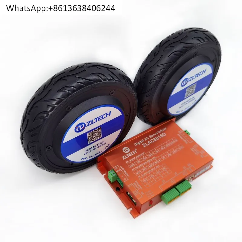 Zhongling Technology One-to-Two Wheel Hub Servo Drive Motor Set 6.5 Inch-L Service Robot CAN Communication
Zhongling Technology One-to-Two Wheel Hub Servo Drive Motor Set 6.5 Inch-L Service Robot CAN Communication