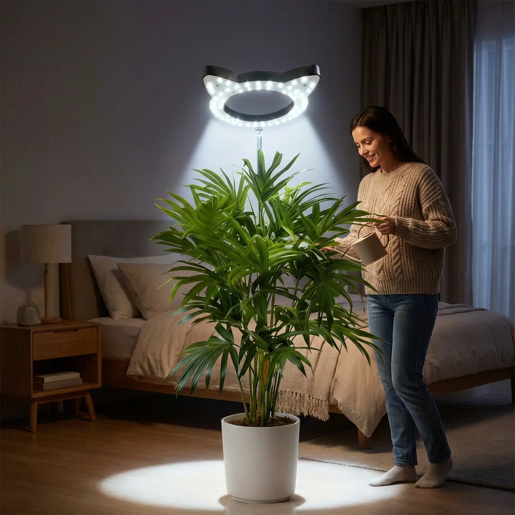 Plant Grow Light, LED Growing Light Full Spectrum for Indoor Plants,Height Adjustable, Automatic Timer,Suitable for large plants
Plant Grow Light, LED Growing Light Full Spectrum for Indoor Plants,Height Adjustable, Automatic Timer,Suitable for large plants