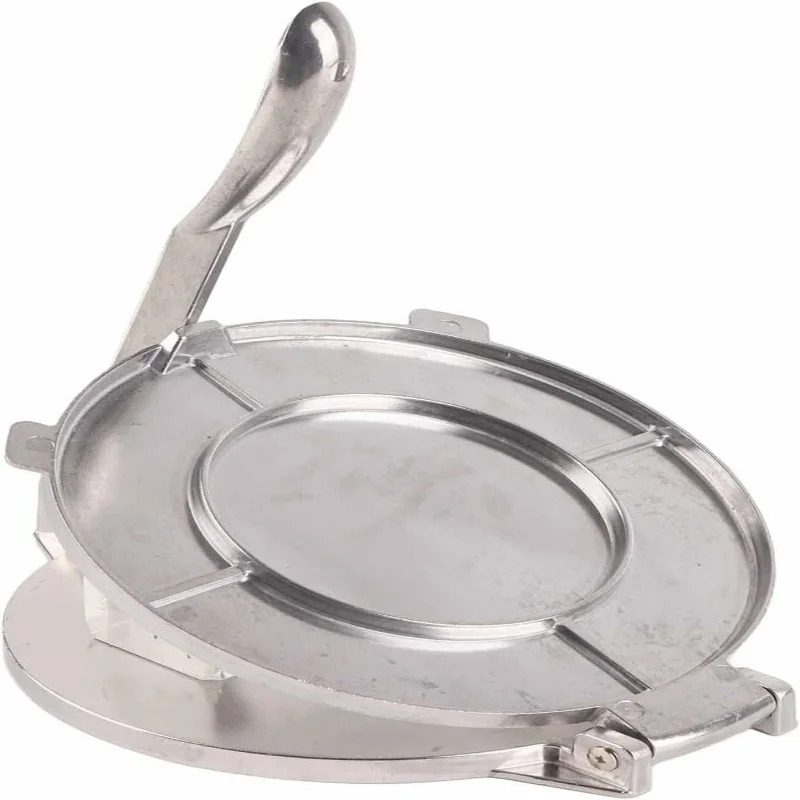 Tortilla Press, 8 Inch Aluminium Alloy Flour Tortilla Maker, Heavy Duty Dough Press Quesadilla Maker for Homemade Tortilla, Roti
Tortilla Press, 8 Inch Aluminium Alloy Flour Tortilla Maker, Heavy Duty Dough Press Quesadilla Maker for Homemade Tortilla, Roti