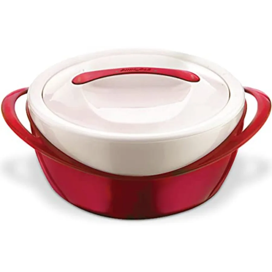 Large Insulated Casserole Dish with Lid. Elegant Hot Pot Food Warmer/Cooler -Thermal Soup/Salad Serving Bowl Stainless Steel Ho
Large Insulated Casserole Dish with Lid. Elegant Hot Pot Food Warmer/Cooler -Thermal Soup/Salad Serving Bowl Stainless Steel Ho