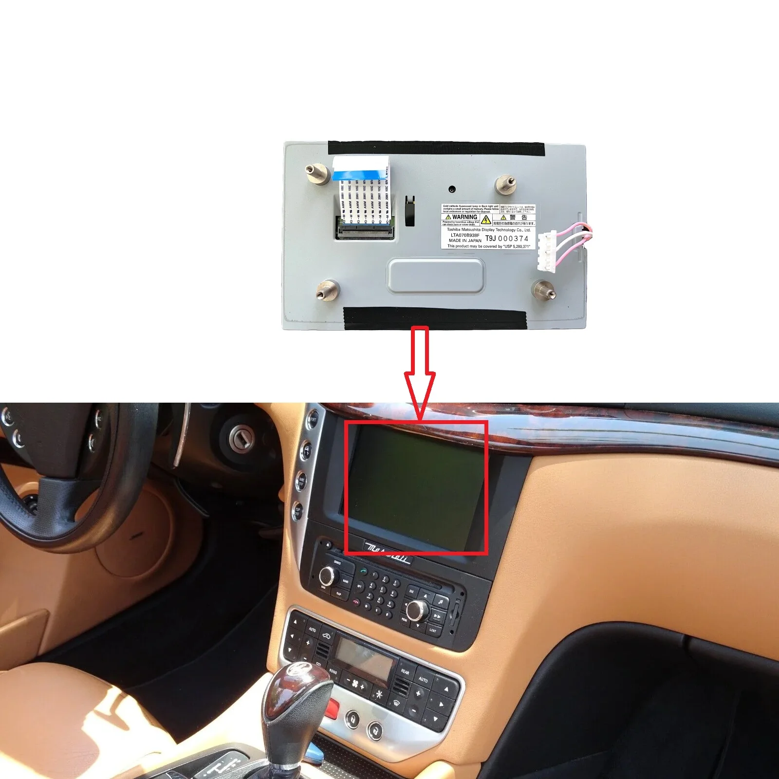 7" inch Display For Maserati Gran Turismo M145 2009-2016 Radio Information 503550480102 000226830 Navigation LCD Screen Repair
7" inch Display For Maserati Gran Turismo M145 2009-2016 Radio Information 503550480102 000226830 Navigation LCD Screen Repair