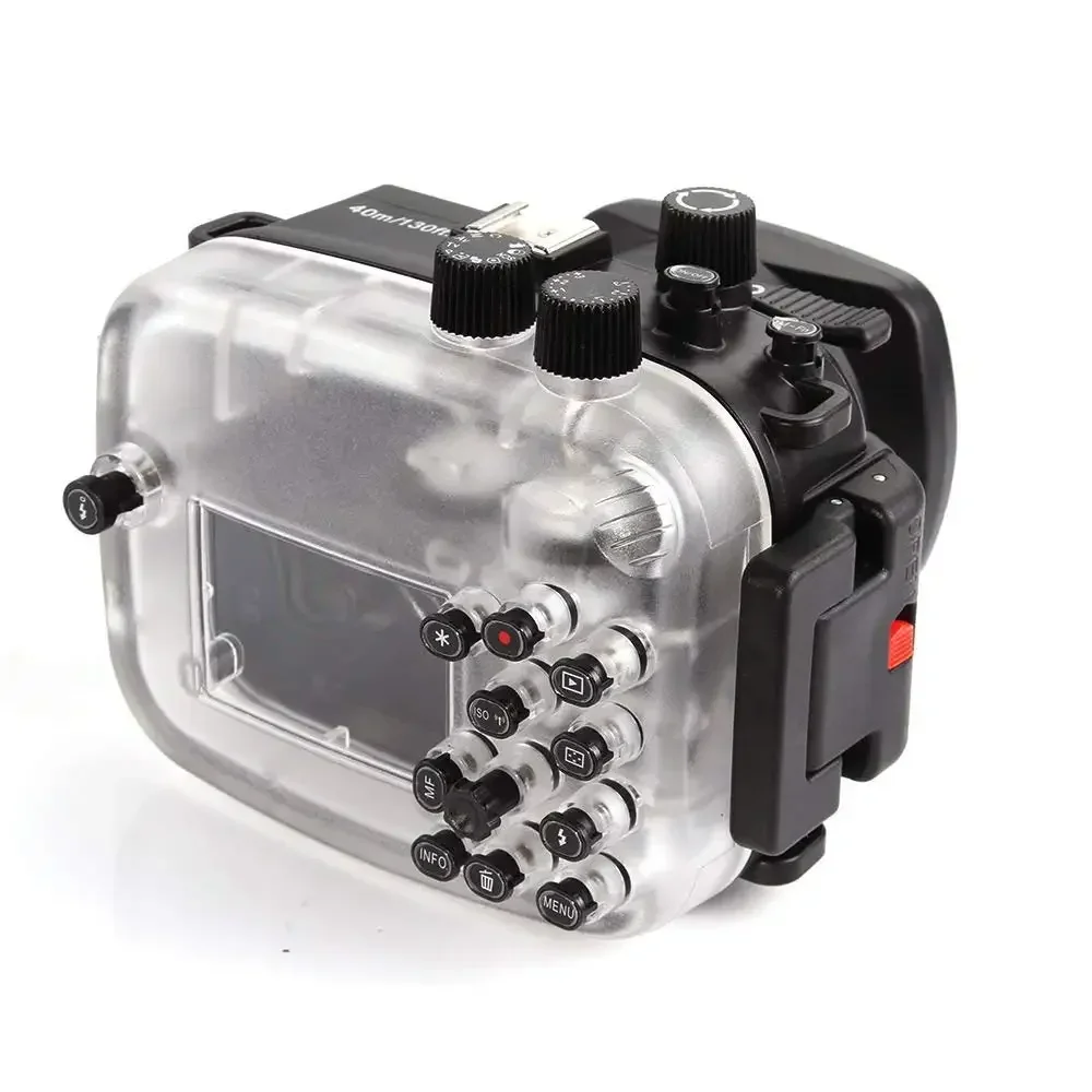 40M Underwater Camera Housing Waterproof Hard Case for M3 M2 22 mm 18-55mm Lens
40M Underwater Camera Housing Waterproof Hard Case for M3 M2 22 mm 18-55mm Lens
