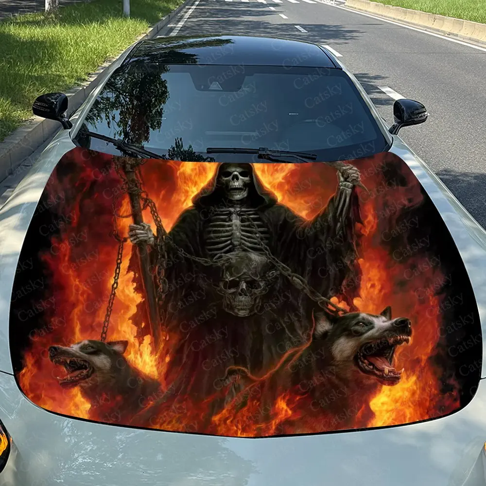 The Grim Reaper Of Purgatory Car Hood Stickers, High-quality Vinyl Decals Suitable For Cars And Trucks, Fit Well, Weather Resist
The Grim Reaper Of Purgatory Car Hood Stickers, High-quality Vinyl Decals Suitable For Cars And Trucks, Fit Well, Weather Resist