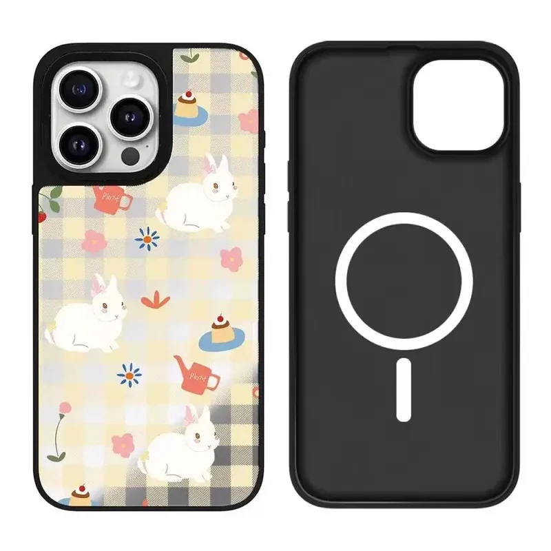 Cartoon Strawberry iPhone 11 12 13 14 15 16 Pro Max Mirror Surface MagSafe Case Cover Shell
Cartoon Strawberry iPhone 11 12 13 14 15 16 Pro Max Mirror Surface MagSafe Case Cover Shell