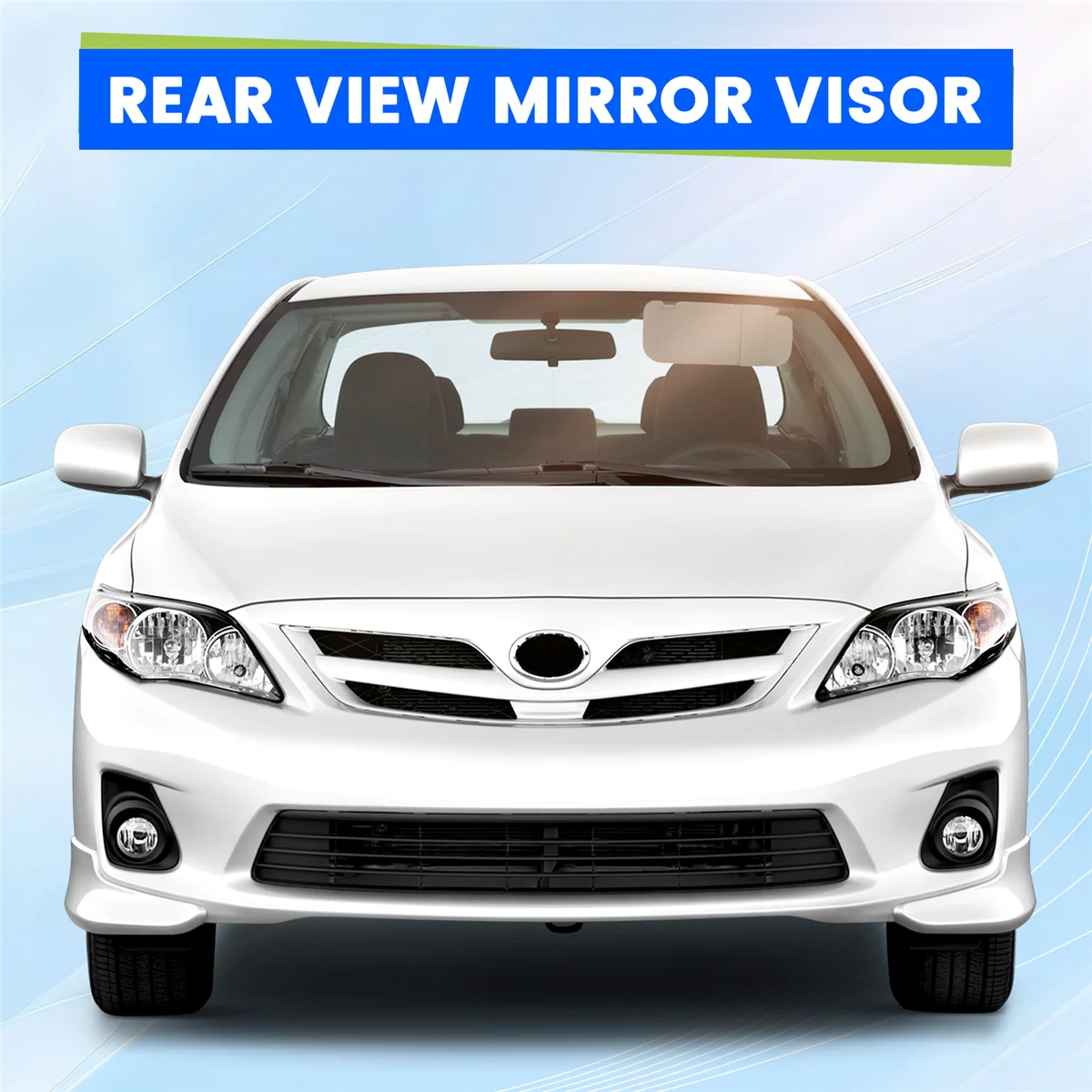 For Toyota Auris Corolla 2007 - 2013 Car Interior Sun Visor with Mirror Sun Shade Left Driver Side GrayJAS 
For Toyota Auris Corolla 2007 - 2013 Car Interior Sun Visor with Mirror Sun Shade Left Driver Side GrayJAS