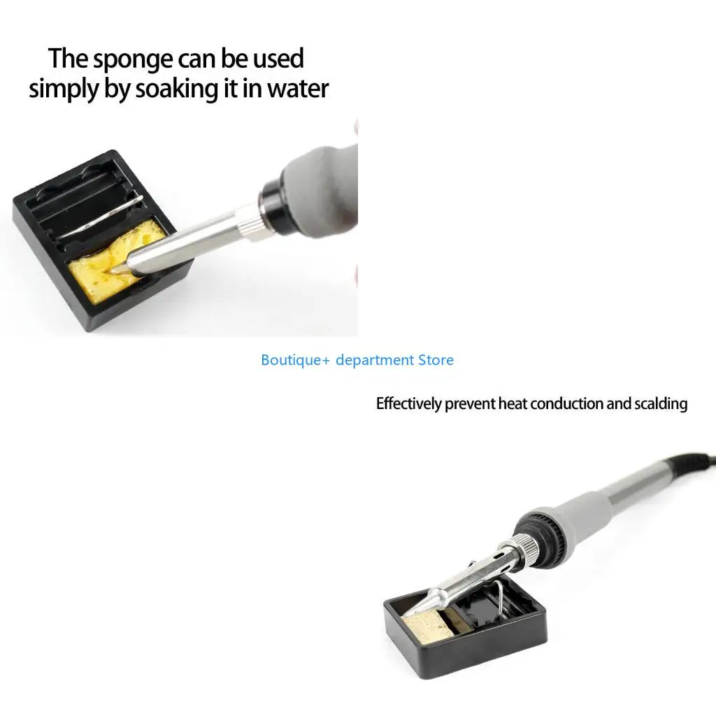 E1PD Universal Welding Stand Bakelite Design Secure Grip For Various Soldering Iron Models
E1PD Universal Welding Stand Bakelite Design Secure Grip For Various Soldering Iron Models