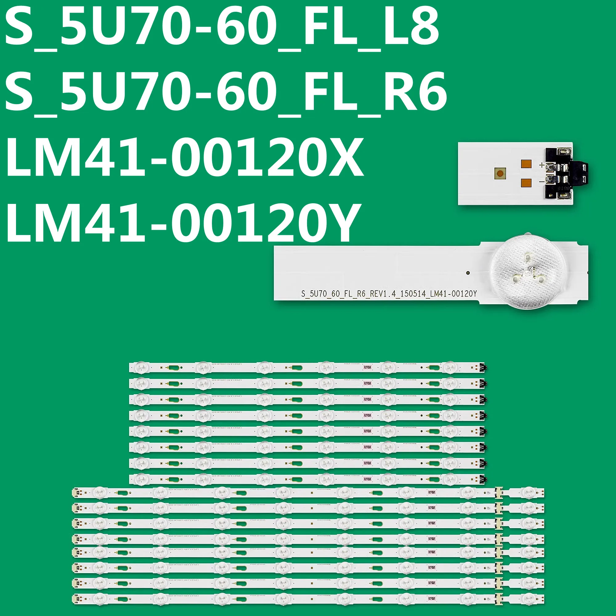Светодиодная лента 6 + 8 ламп для UE60JU6450 UE60JU6472 UE60JU6400 UE60JU6075 UE60JU6072 UE60JU6060 UE60JU6050 UE60JU6000 CY-GK060HQSV1H G
Светодиодная лента 6 + 8 ламп для UE60JU6450 UE60JU6472 UE60JU6400 UE60JU6075 UE60JU6072 UE60JU6060 UE60JU6050 UE60JU6000 CY-GK060HQSV1H G