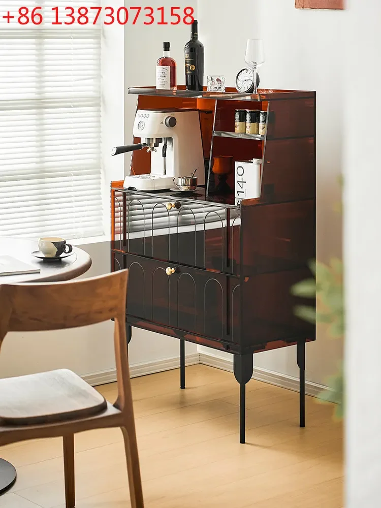 Acrylic dining side cabinet light luxury living room integrated wall tea cabinet
Acrylic dining side cabinet light luxury living room integrated wall tea cabinet
