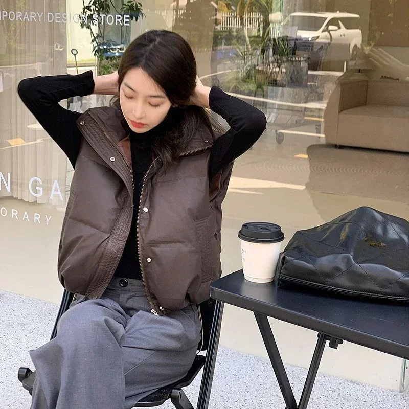 Solid Color Quilted Drawstring Women's Vests New Outerwear Working Pretty Trend 2024 Lady Giletes Casual Elegant Coats on Sale
Solid Color Quilted Drawstring Women's Vests New Outerwear Working Pretty Trend 2024 Lady Giletes Casual Elegant Coats on Sale